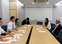 台湾立法院法制局代表团莅临中大访问